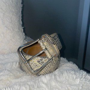 The Tailored Sportsman Snake Skin Belt